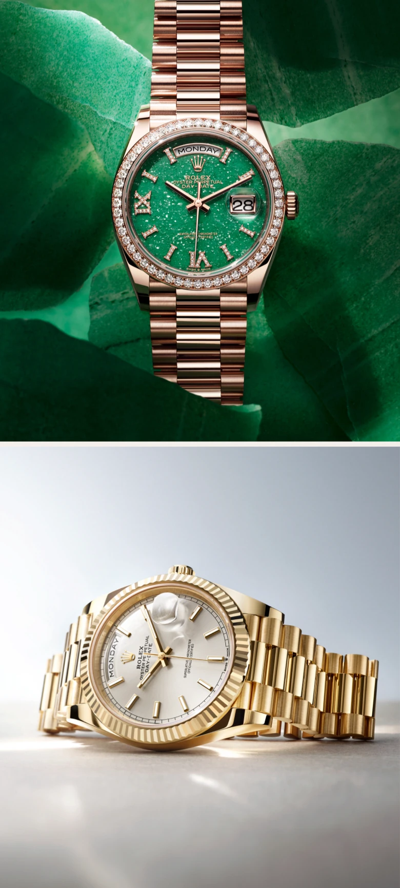 Rolex Day-Date Modelle – Uhren Schmiemann