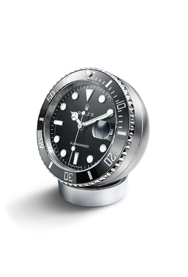 Rolex Submariner Date Tischuhr in Edelstahl, c909010ln-0001 bei Uhren Schmiemann