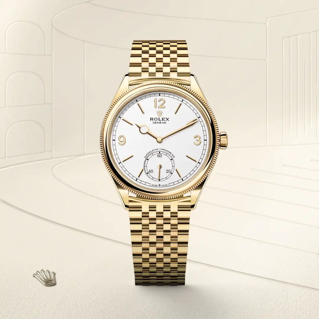 Rolex 1908 in 18 Karat Gelbgold, M52508-0008-3 – Uhren Schmiemann