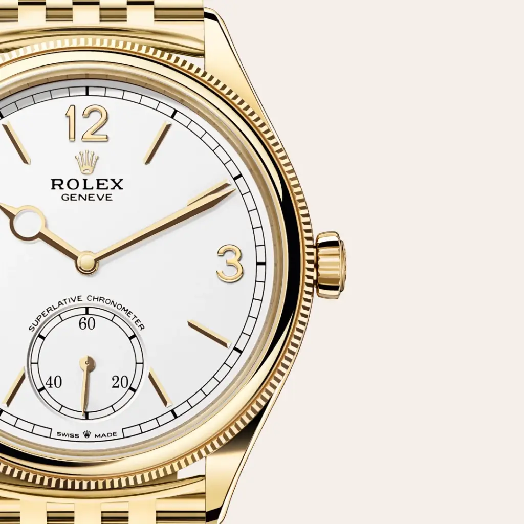 Rolex 1908 in 18 Karat Gelbgold, M52508-0008-7 – Uhren Schmiemann