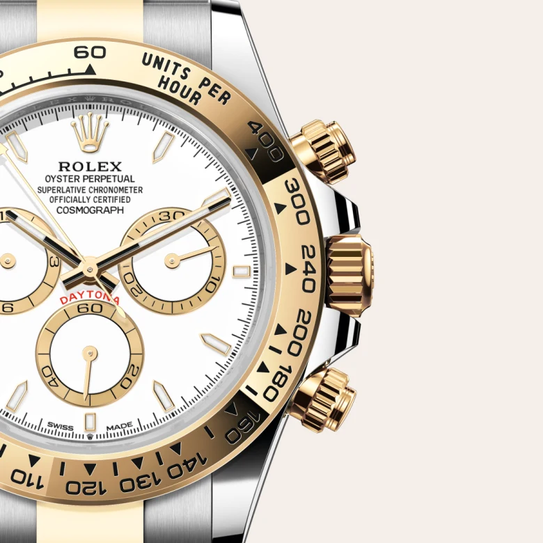 Rolex Cosmograph Daytona in Rolesor gelb (Kombination aus Edelstahl Oystersteel und Gelbgold), M126503-0001-8 – Uhren Schmiemann