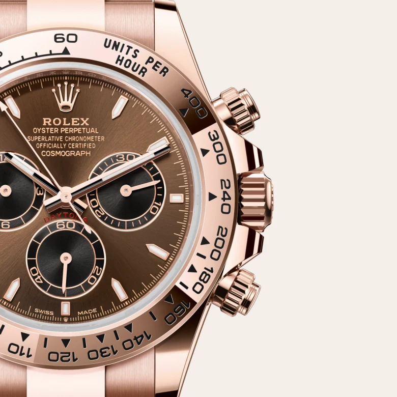 Rolex Cosmograph Daytona in 18 Karat Everose-Gold, M126505-0005-8 – Uhren Schmiemann