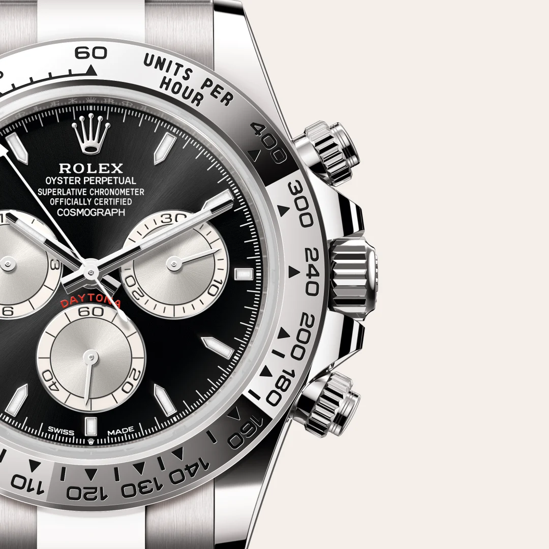 Rolex Cosmograph Daytona in 18 Karat Weißgold, M126509-0001-7 – Uhren Schmiemann