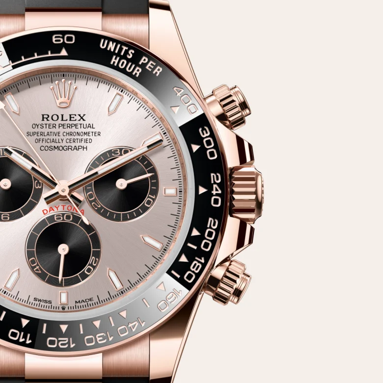 Rolex Cosmograph Daytona in 18 Karat Everose-Gold, M126515LN-0006-8 – Uhren Schmiemann