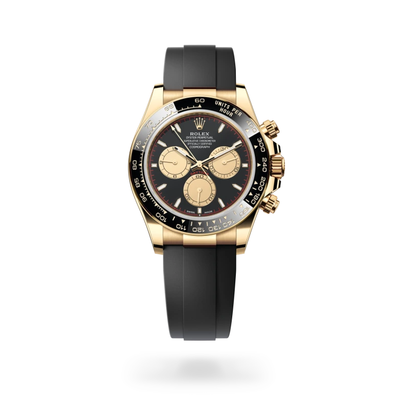 Rolex Cosmograph Daytona in 18 Karat Gelbgold, M126518LN-0004-2 – Uhren Schmiemann