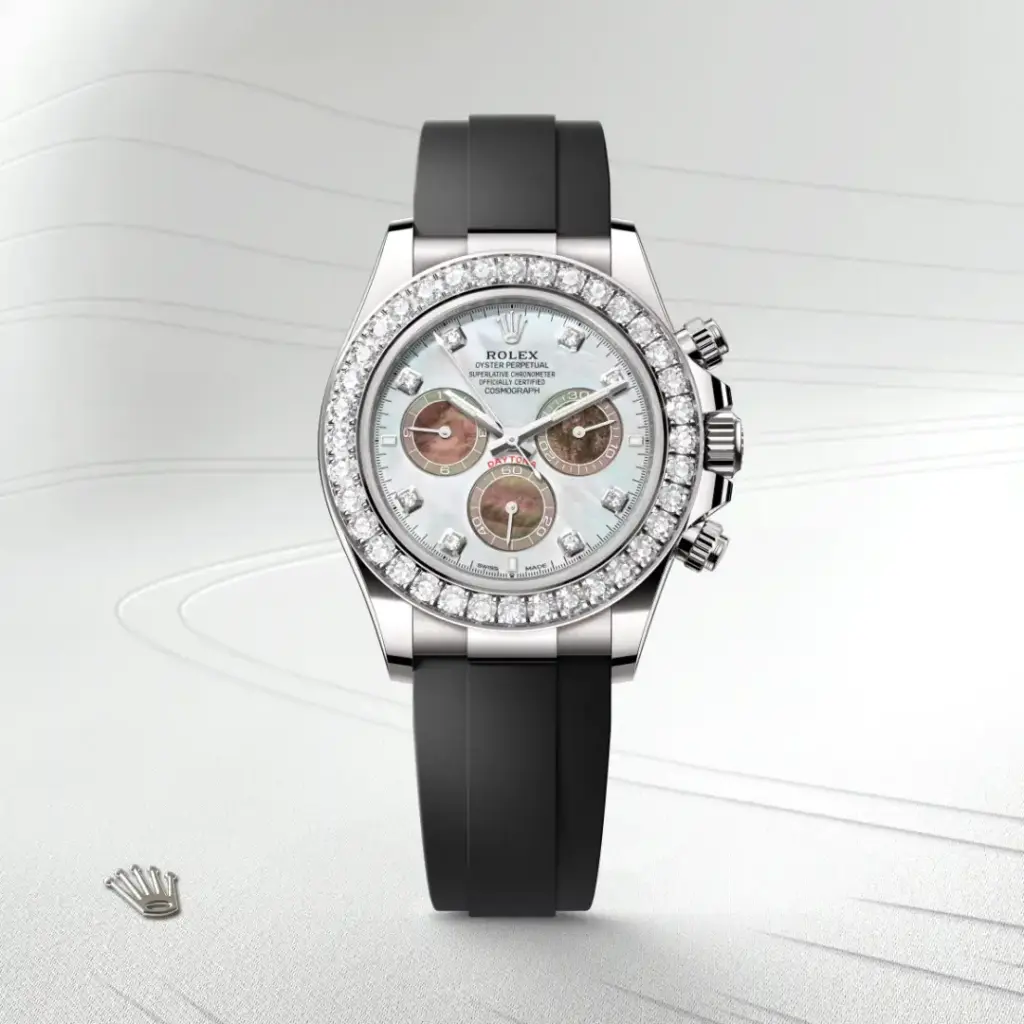 Rolex Cosmograph Daytona in 18 Karat Weißgold, M126589RBR-0001-3 – Uhren Schmiemann
