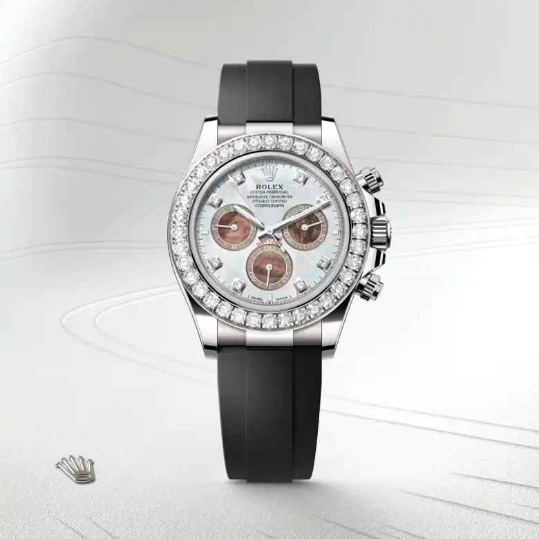 Rolex Cosmograph Daytona in 18 Karat Weißgold, M126589RBR-0001-4 – Uhren Schmiemann