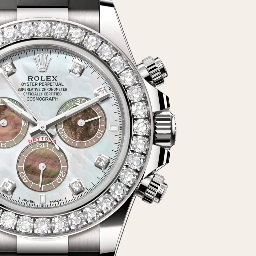 Rolex Cosmograph Daytona in 18 Karat Weißgold, M126589RBR-0001-7 – Uhren Schmiemann