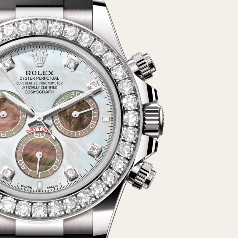 Rolex Cosmograph Daytona in 18 Karat Weißgold, M126589RBR-0001-8 – Uhren Schmiemann