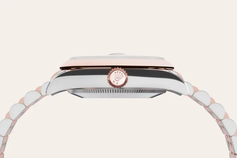 Rolex Datejust in Rolesor Everose (Kombination aus Edelstahl Oystersteel und Everose-Gold), M278241-0018-12 – Uhren Schmiemann