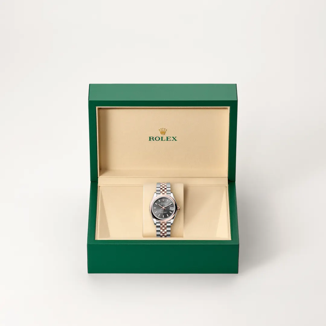 Rolex Datejust in Rolesor Everose (Kombination aus Edelstahl Oystersteel und Everose-Gold), M278241-0018-5 – Uhren Schmiemann