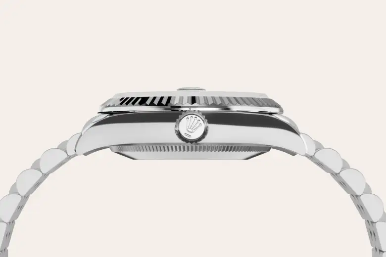 Rolex Datejust in Rolesor weiß (Kombination aus Edelstahl Oystersteel und Weißgold), M278274-0018-14 – Uhren Schmiemann