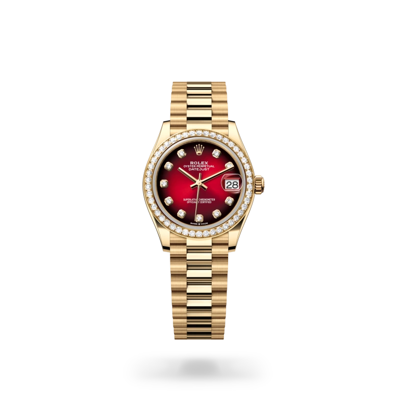 Rolex Datejust in 18 Karat Gelbgold, M278288RBR-0041-2 – Uhren Schmiemann