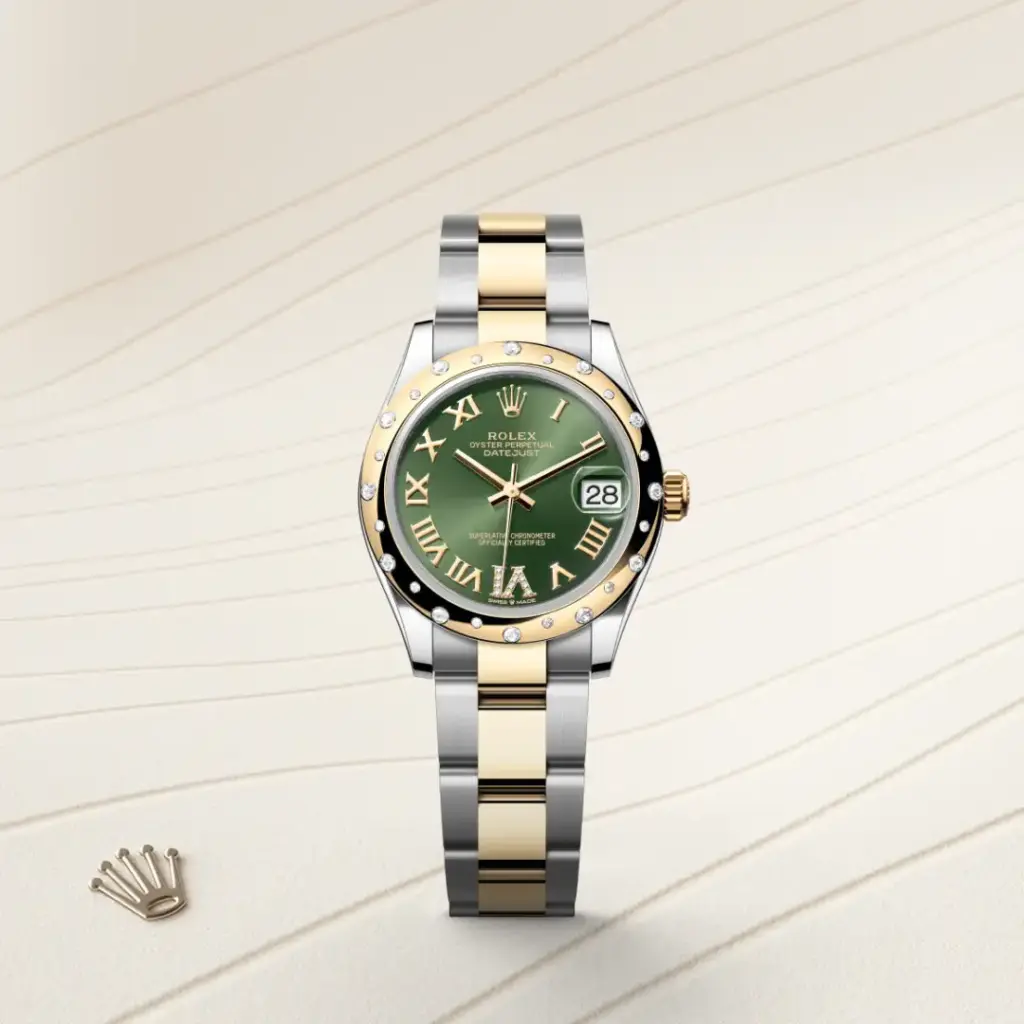 Rolex Datejust in Rolesor gelb (Kombination aus Edelstahl Oystersteel und Gelbgold), M278343RBR-0015-3 – Uhren Schmiemann