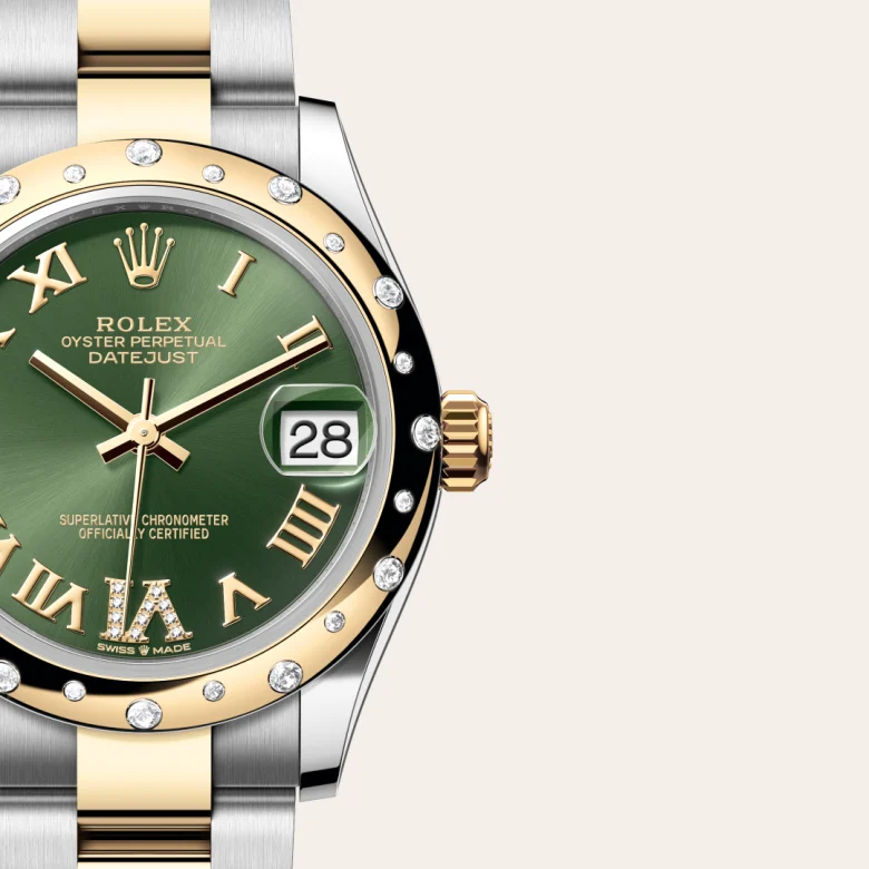 Rolex Datejust in Rolesor gelb (Kombination aus Edelstahl Oystersteel und Gelbgold), M278343RBR-0015-8 – Uhren Schmiemann