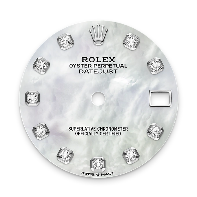 Rolex Datejust in Rolesor weiß (Kombination aus Edelstahl Oystersteel und Weißgold), M278384RBR-0008-10 – Uhren Schmiemann