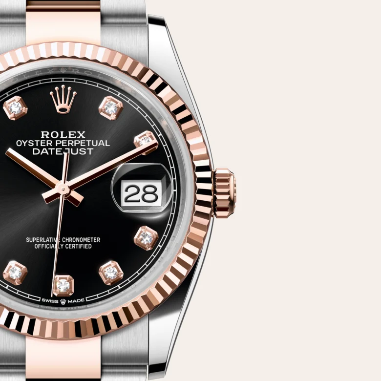 Rolex Datejust in Rolesor Everose (Kombination aus Edelstahl Oystersteel und Everose-Gold), M126231-0020-8 – Uhren Schmiemann