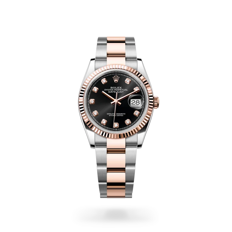 Rolex Datejust in Rolesor Everose (Kombination aus Edelstahl Oystersteel und Everose-Gold), M126231-0020-2 – Uhren Schmiemann