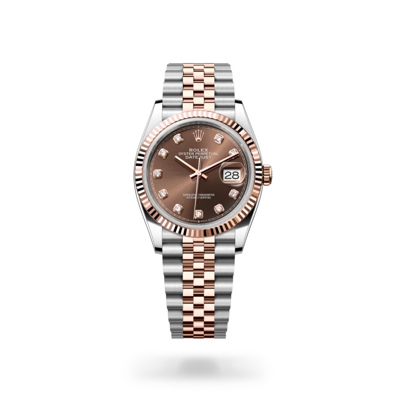 Rolex Datejust in Rolesor Everose (Kombination aus Edelstahl Oystersteel und Everose-Gold), M126231-0053-2 – Uhren Schmiemann