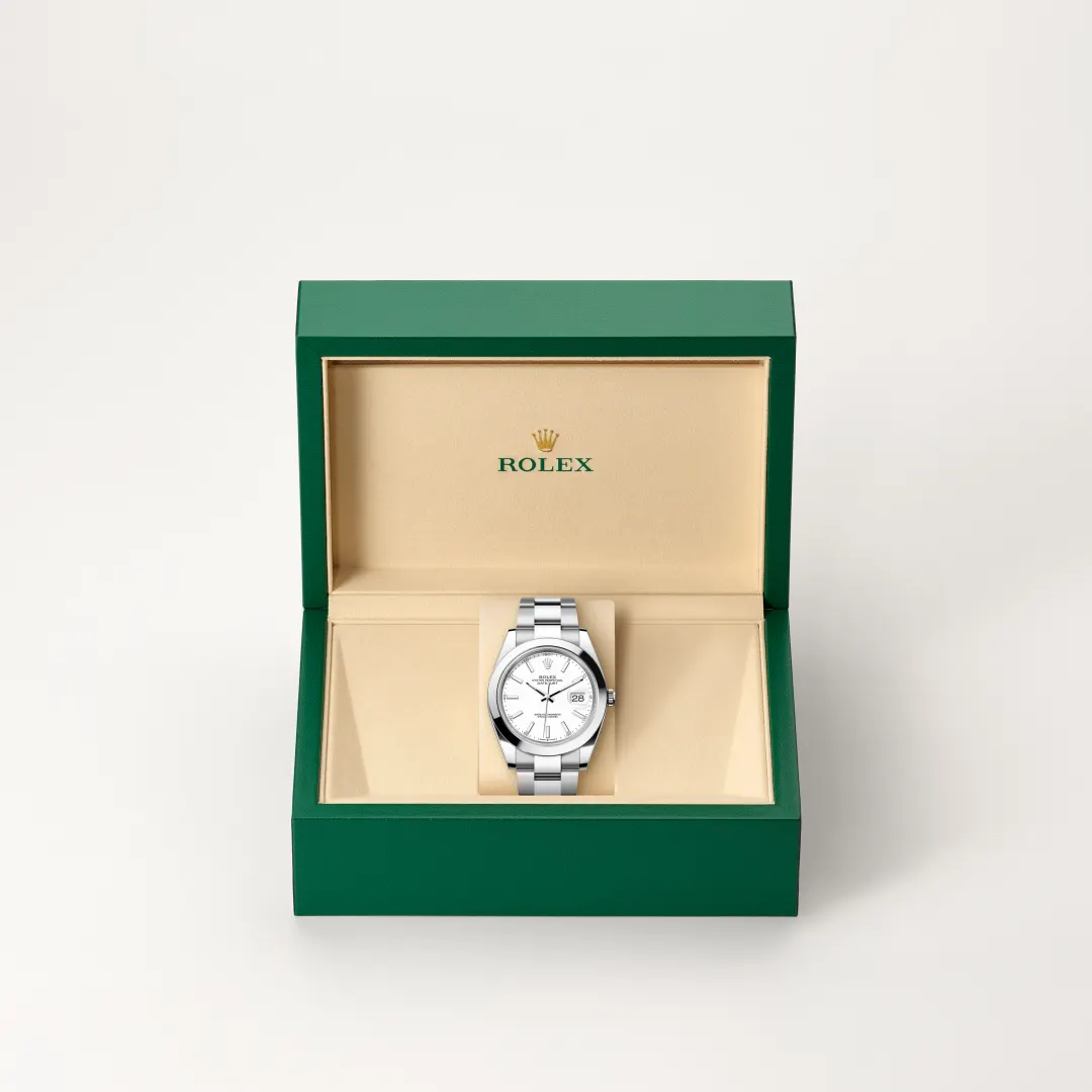 Rolex Datejust in Edelstahl Oystersteel, M126300-0005-5 – Uhren Schmiemann