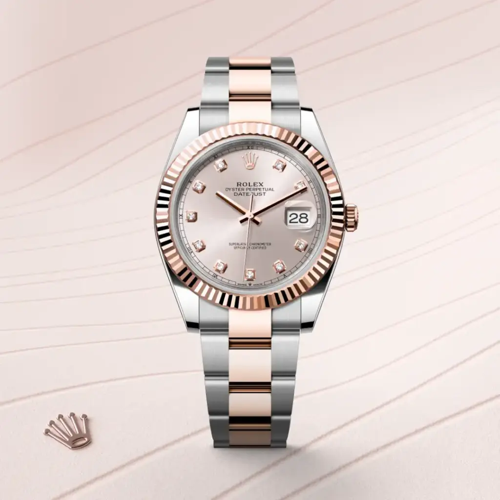 Rolex Datejust in Rolesor Everose (Kombination aus Edelstahl Oystersteel und Everose-Gold), M126331-0007-3 – Uhren Schmiemann