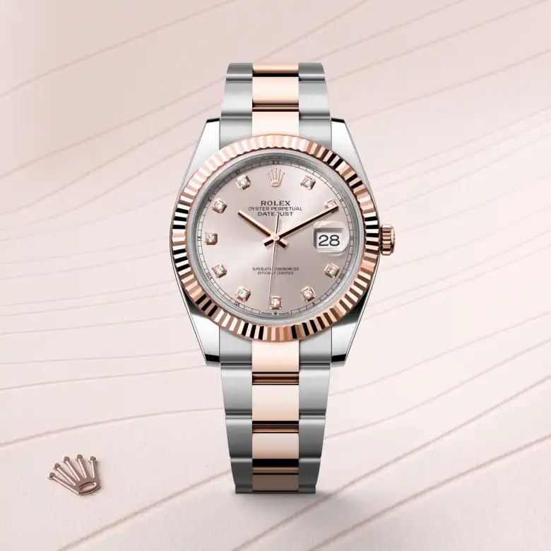 Rolex Datejust in Rolesor Everose (Kombination aus Edelstahl Oystersteel und Everose-Gold), M126331-0007-4 – Uhren Schmiemann