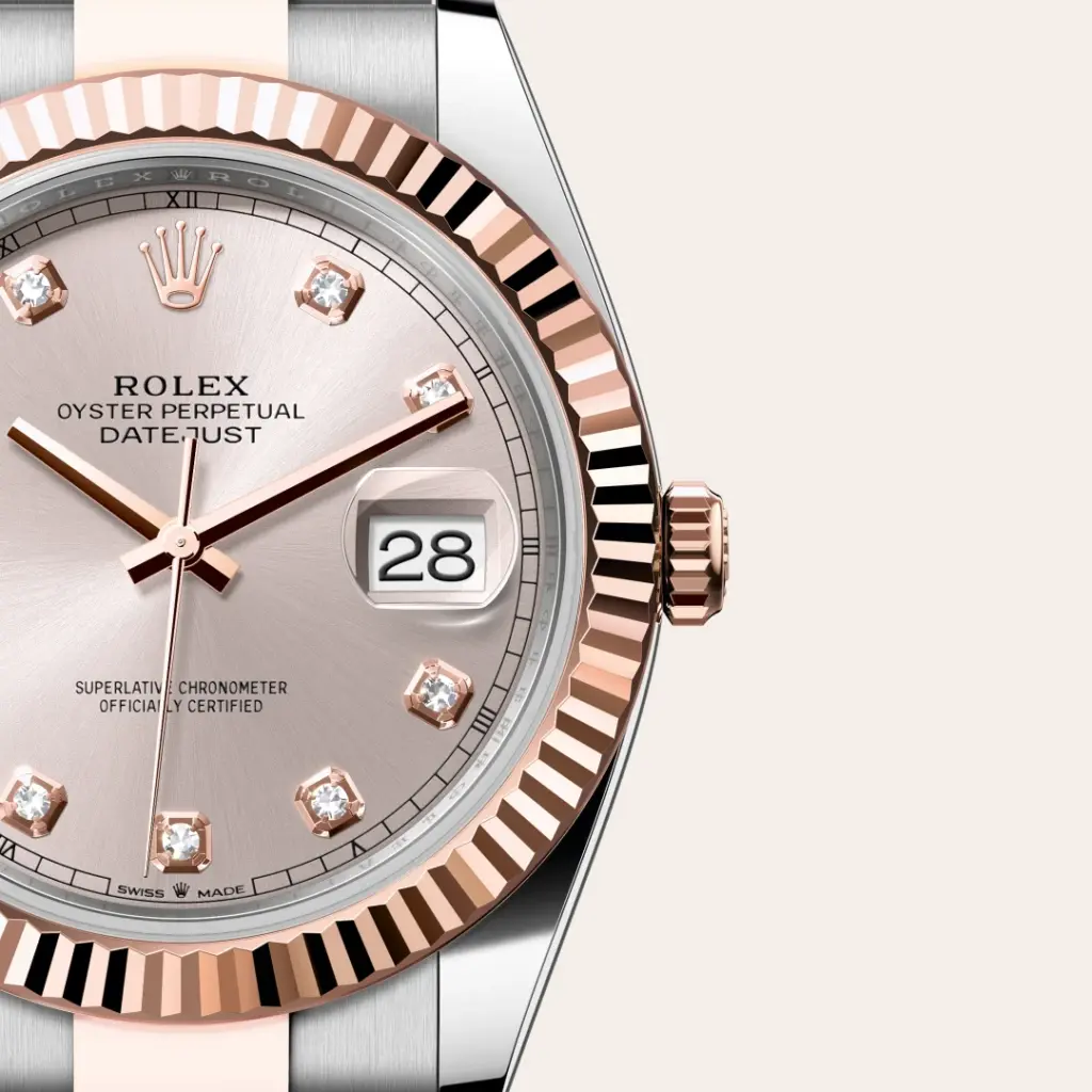 Rolex Datejust in Rolesor Everose (Kombination aus Edelstahl Oystersteel und Everose-Gold), M126331-0007-7 – Uhren Schmiemann
