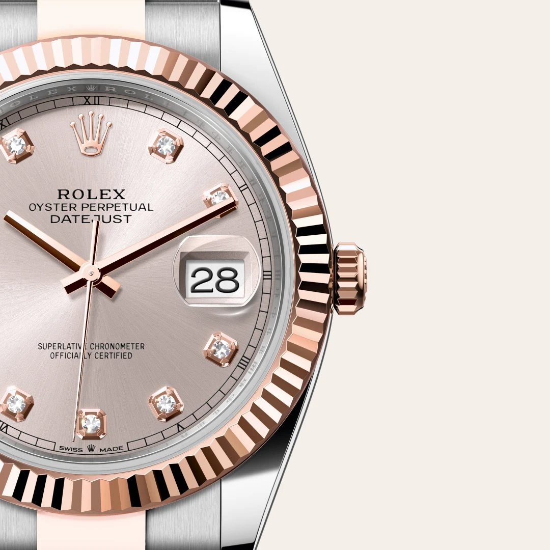 Rolex Datejust in Rolesor Everose (Kombination aus Edelstahl Oystersteel und Everose-Gold), M126331-0007-7 – Uhren Schmiemann