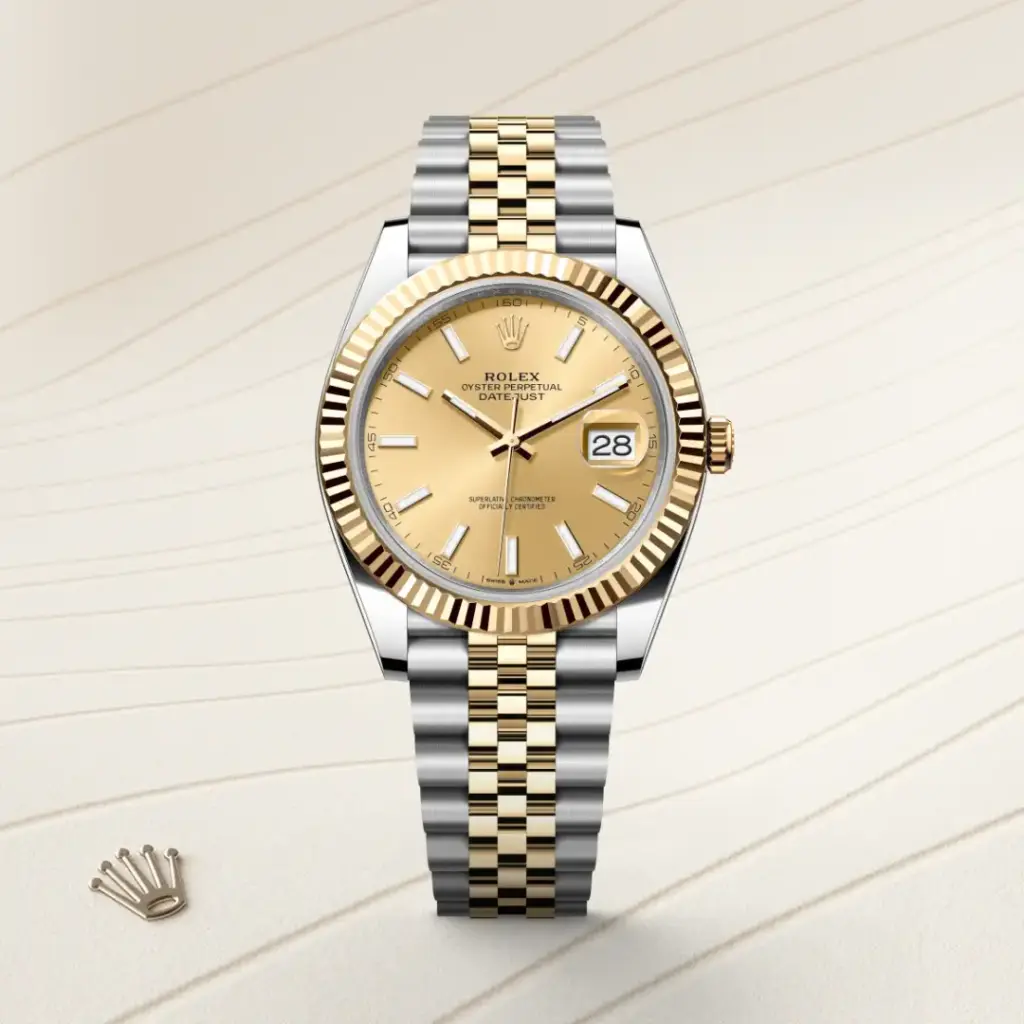 Rolex Datejust in Rolesor gelb (Kombination aus Edelstahl Oystersteel und Gelbgold), M126333-0010-3 – Uhren Schmiemann