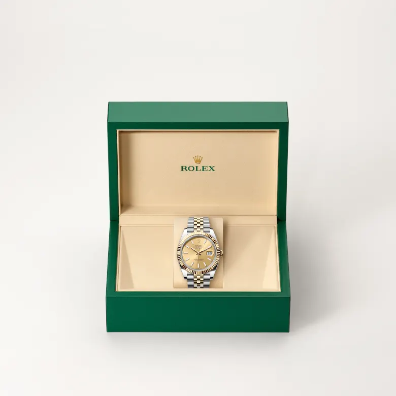 Rolex Datejust in Rolesor gelb (Kombination aus Edelstahl Oystersteel und Gelbgold), M126333-0010-6 – Uhren Schmiemann