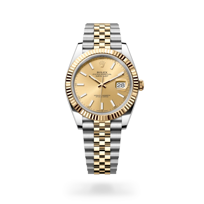 Rolex Datejust in Rolesor gelb (Kombination aus Edelstahl Oystersteel und Gelbgold), M126333-0010-2 – Uhren Schmiemann
