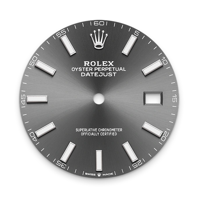 Rolex Datejust in Rolesor weiß (Kombination aus Edelstahl Oystersteel und Weißgold), M126334-0014-12 – Uhren Schmiemann