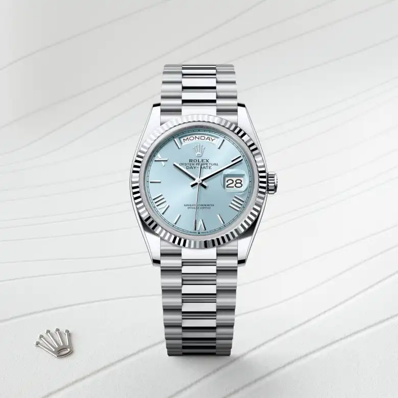 Rolex Day-Date in Platin, M128236-0018-4 – Uhren Schmiemann