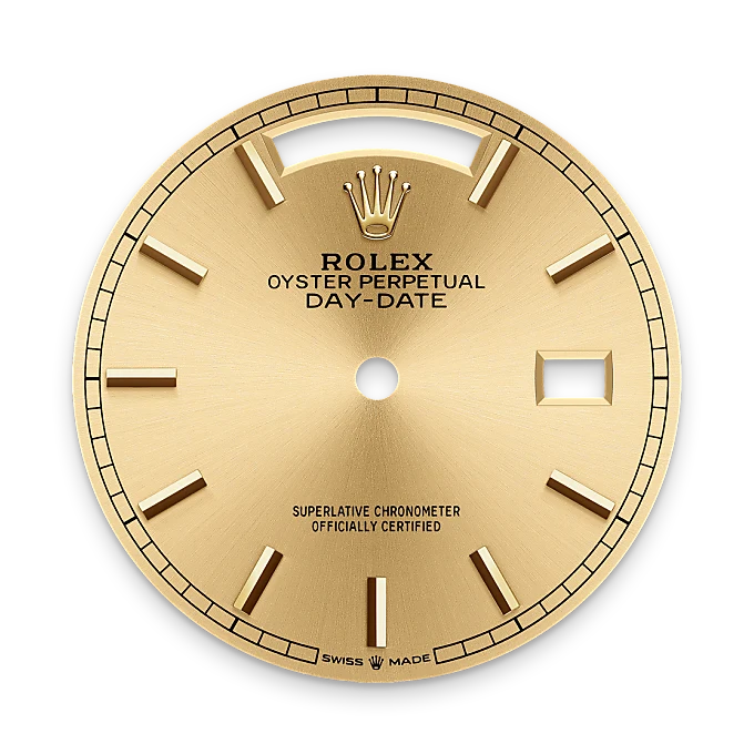 Rolex Day-Date in 18 Karat Gelbgold, M128238-0045-12 – Uhren Schmiemann