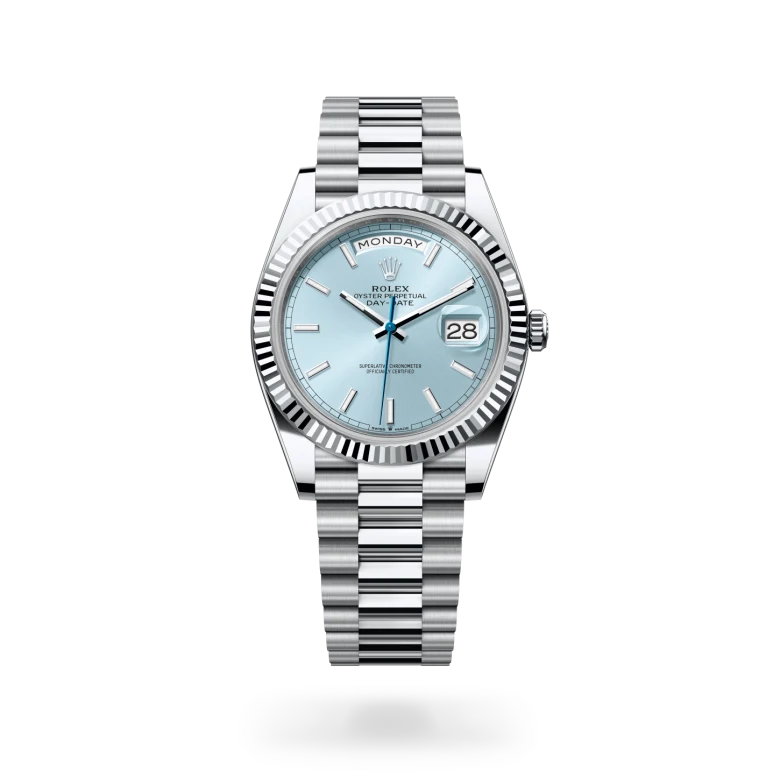 Rolex Day-Date in Platin, M228236-0018-2 – Uhren Schmiemann