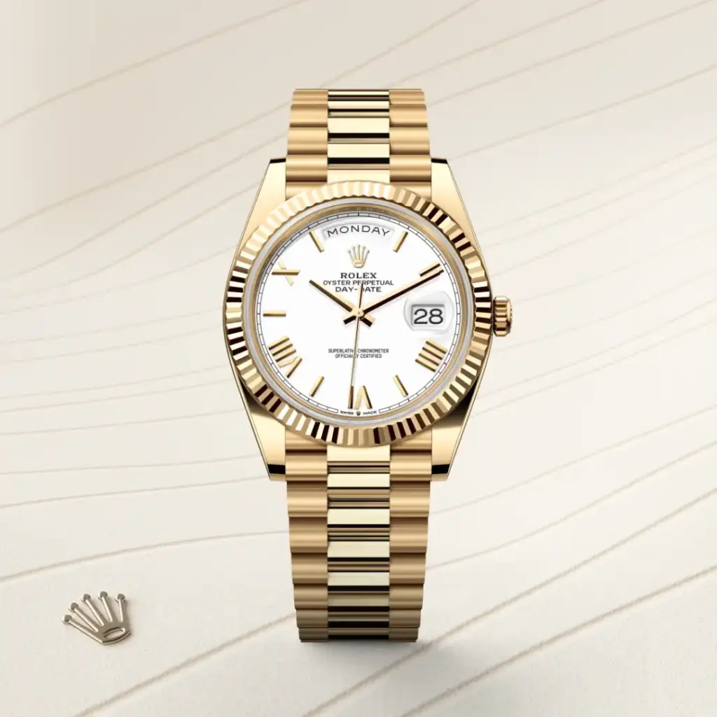 Rolex Day-Date in 18 Karat Gelbgold, M228238-0042-3 – Uhren Schmiemann
