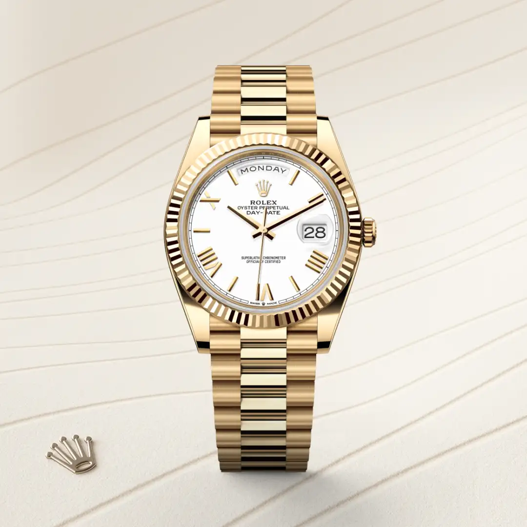 Rolex Day-Date in 18 Karat Gelbgold, M228238-0042-3 – Uhren Schmiemann