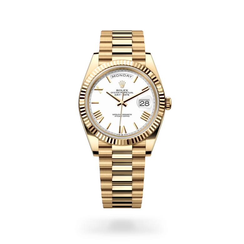 Rolex Day-Date in 18 Karat Gelbgold, M228238-0042-2 – Uhren Schmiemann