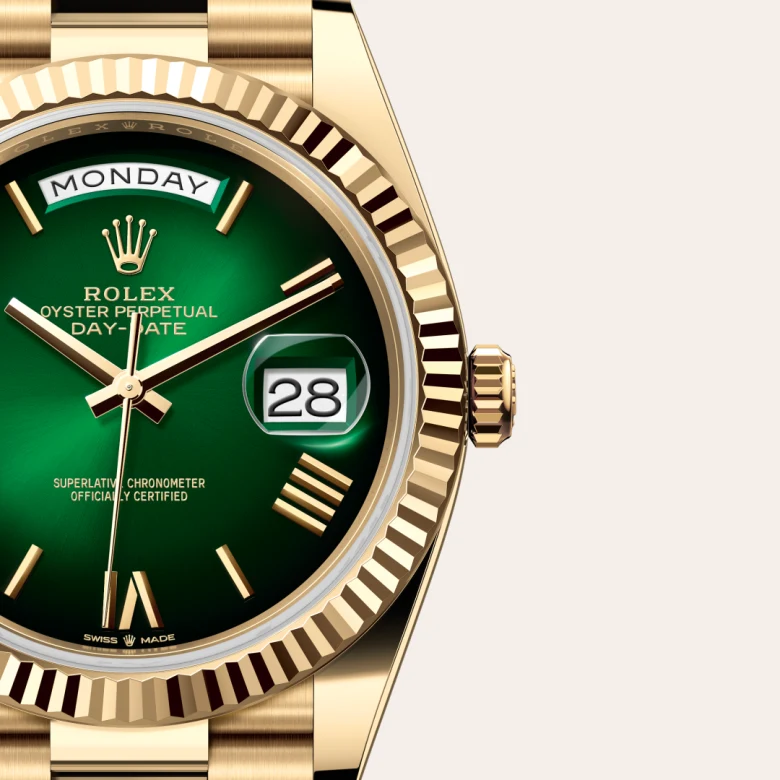 Rolex Day-Date in 18 Karat Gelbgold, M228238-0069-8 – Uhren Schmiemann