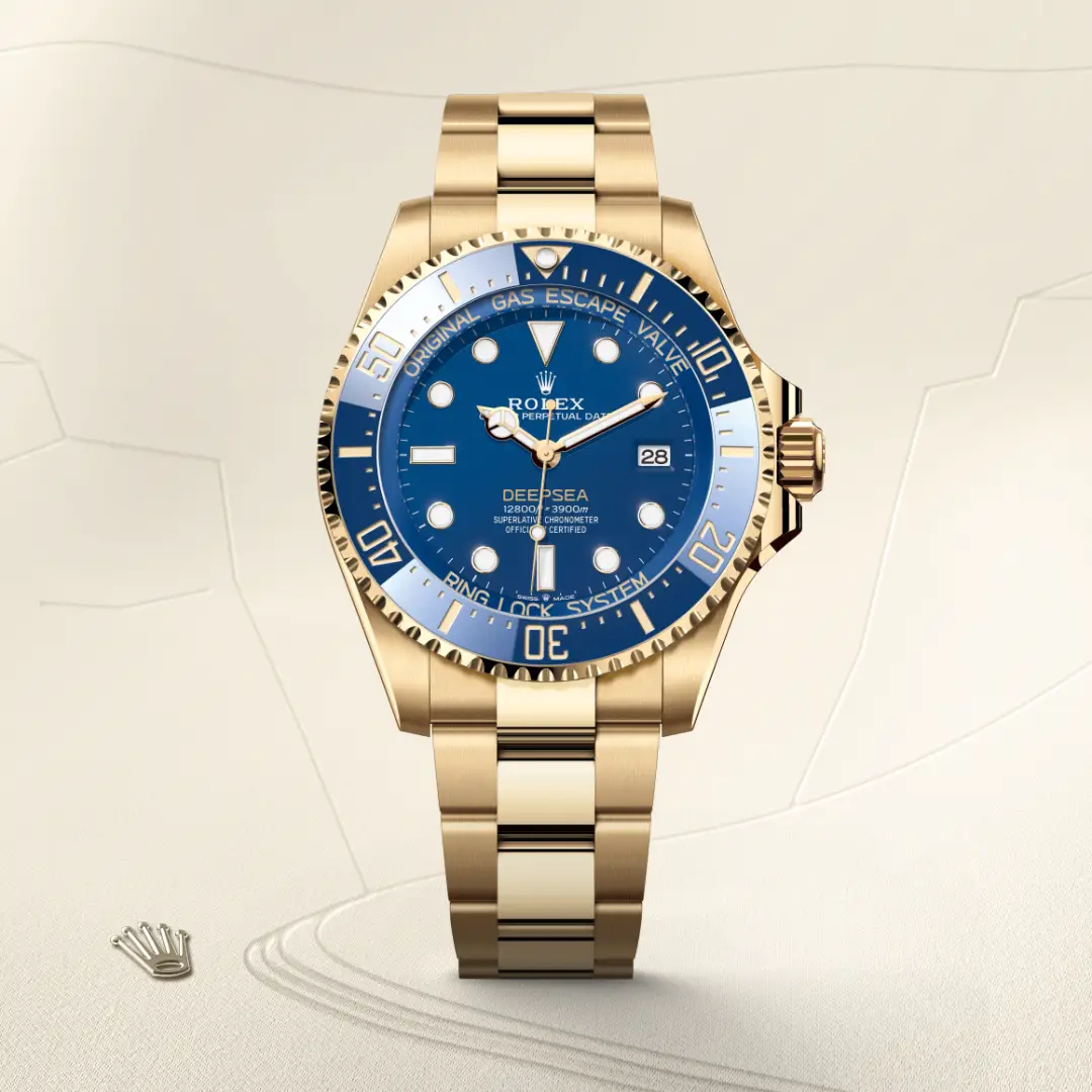 Rolex Deepsea in 18 Karat Gelbgold, M136668LB-0001-3 – Uhren Schmiemann