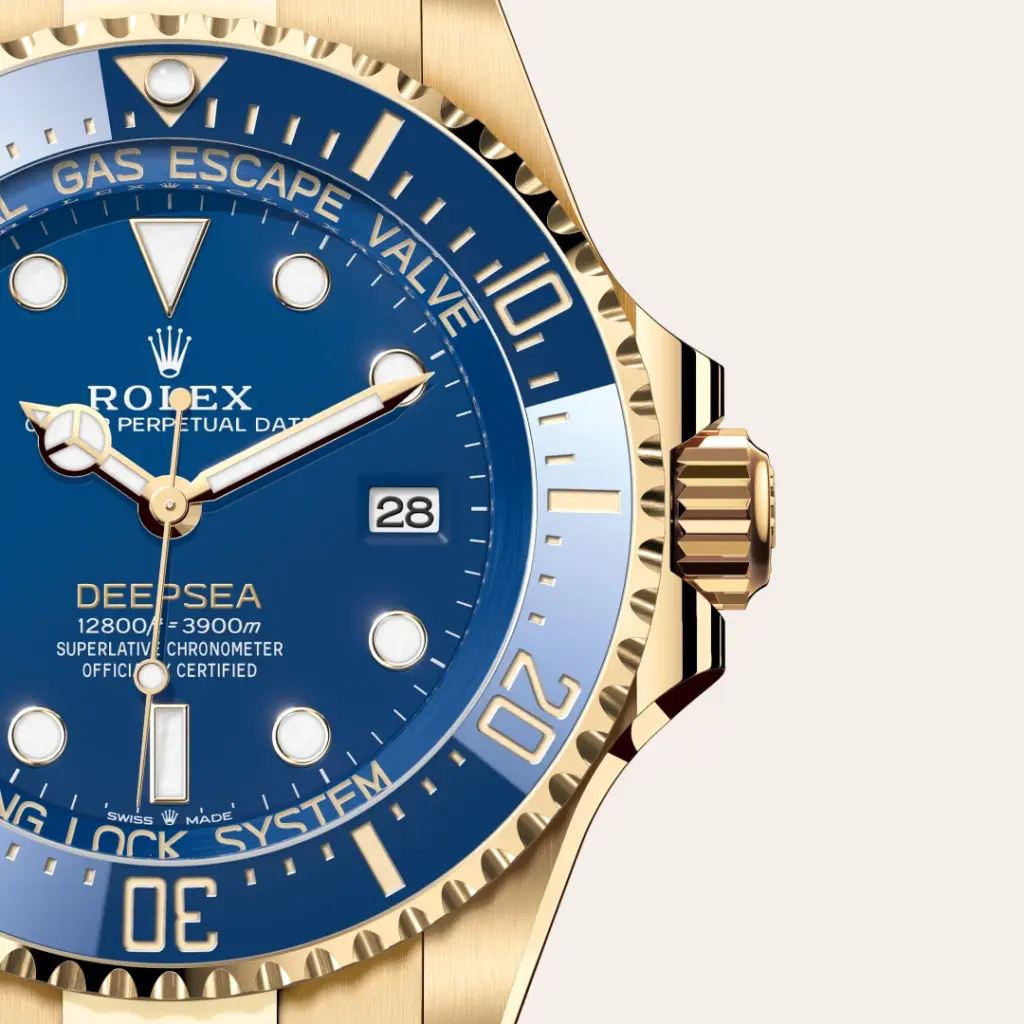 Rolex Deepsea in 18 Karat Gelbgold, M136668LB-0001-7 – Uhren Schmiemann