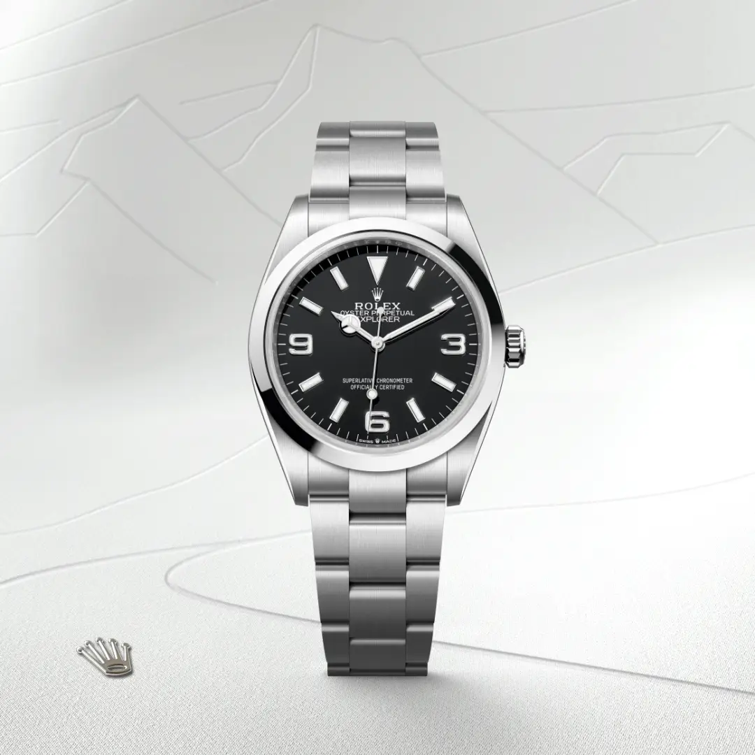 Rolex Explorer in Edelstahl Oystersteel, M124270-0001-3 – Uhren Schmiemann