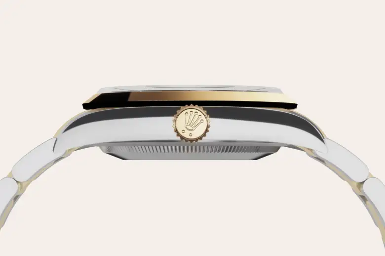 Rolex Explorer in Rolesor gelb (Kombination aus Edelstahl Oystersteel und Gelbgold), M124273-0001-14 – Uhren Schmiemann