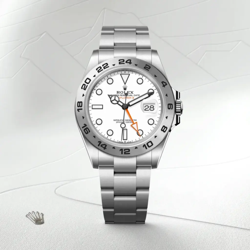 Rolex Explorer II in Edelstahl Oystersteel, M226570-0001-3 – Uhren Schmiemann
