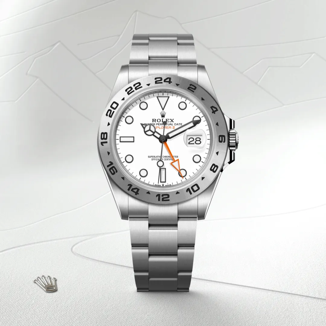 Rolex Explorer II in Edelstahl Oystersteel, M226570-0001-3 – Uhren Schmiemann