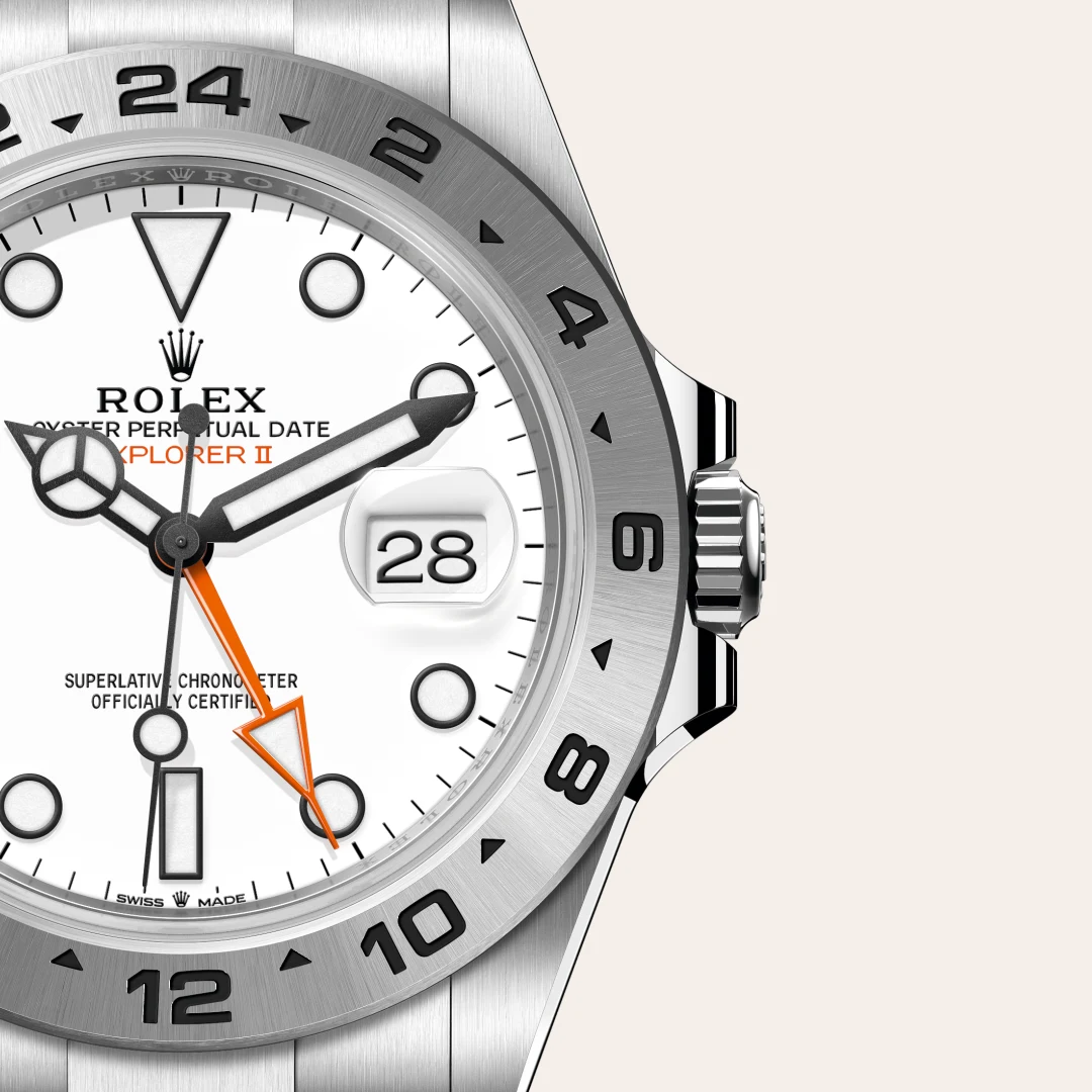 Rolex Explorer II in Edelstahl Oystersteel, M226570-0001-7 – Uhren Schmiemann