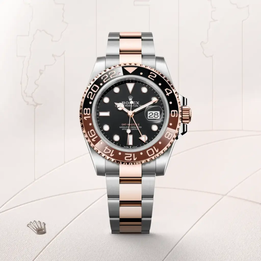 Rolex GMT-Master II in Rolesor Everose (Kombination aus Edelstahl Oystersteel und Everose-Gold), M126711CHNR-0002-3 – Uhren Schmiemann