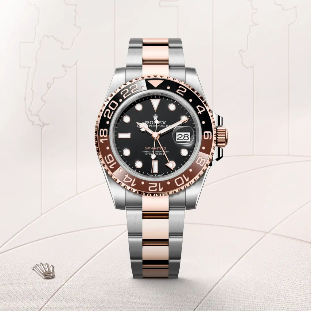 Rolex GMT-Master II in Rolesor Everose (Kombination aus Edelstahl Oystersteel und Everose-Gold), M126711CHNR-0002-3 – Uhren Schmiemann