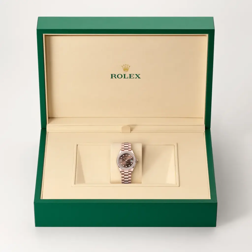 Rolex Lady-Datejust in 18 Karat Everose-Gold, M279135RBR-0001-5 – Uhren Schmiemann