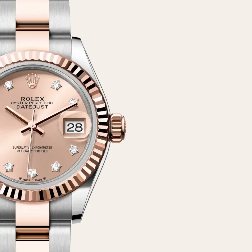 Rolex Lady-Datejust in Rolesor Everose (Kombination aus Edelstahl Oystersteel und Everose-Gold), M279171-0028-7 – Uhren Schmiemann